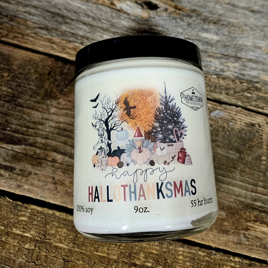 Hallothanksmas! Candle Candle