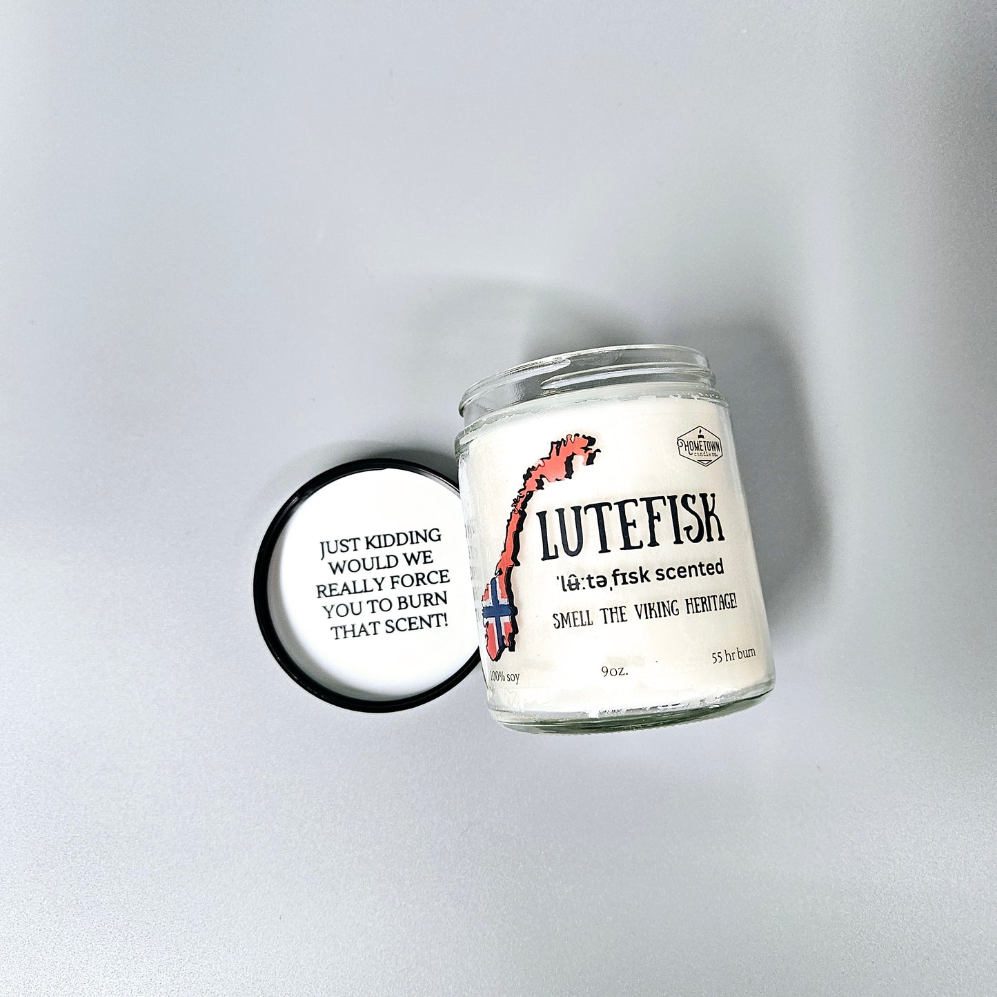 Lutefisk Parody Candle