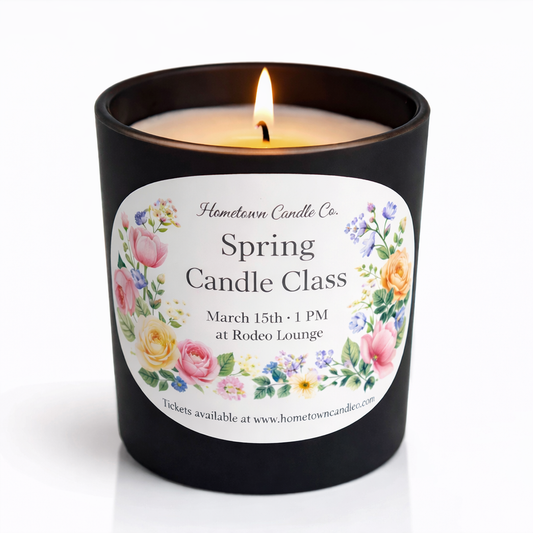 Spring Candle Making at Rodeo Lounge