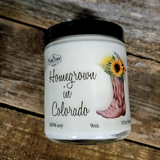 Homegrown Western Style in [Your Place] Candle