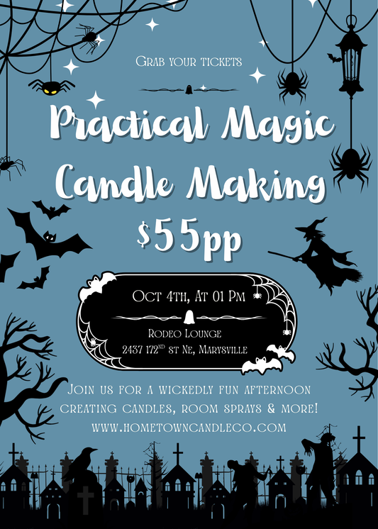 October 4th - Rodeo Lounge Candle Making & More Class