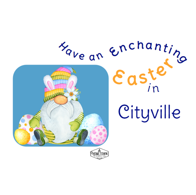 Enchanting Easter Gnome in [Your Place] (6 oz)