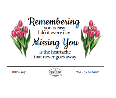 Care: Remembering and Missing (6 oz)