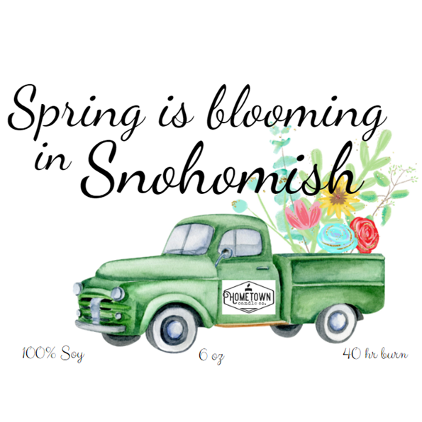 Spring is Blooming in [Your Place] (6 oz)