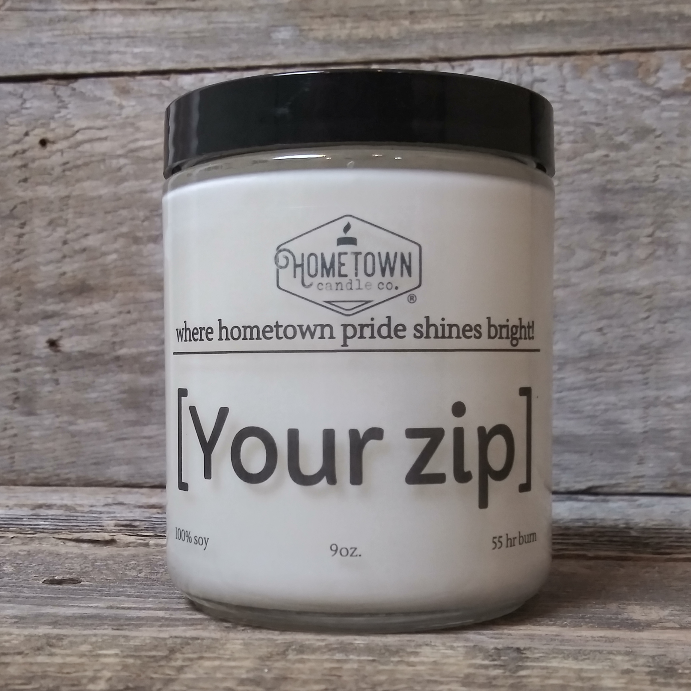 Area Code Candle Zip Code Candle – Hometown Candle Co